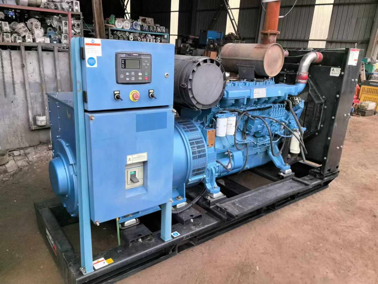 钟山500kW 柴油发电机组可带动设备功率的计算公式是什么？